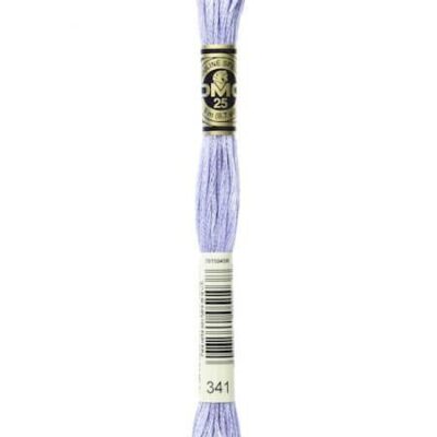 DMC Broderigarn 341 - Light Blue Violet
