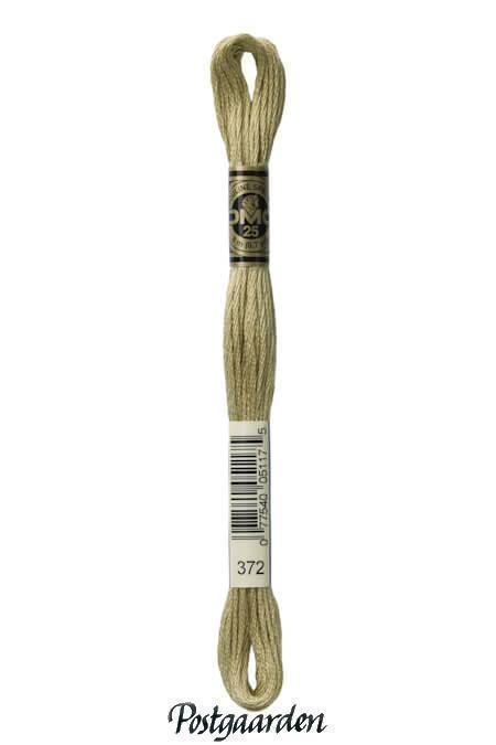 DMC Broderigarn 372 - Light Mustard
