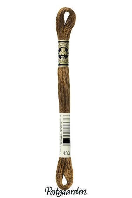 DMC Broderigarn 433 - Medium Brown