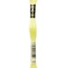 DMC Broderigarn 445 - Light Lemon