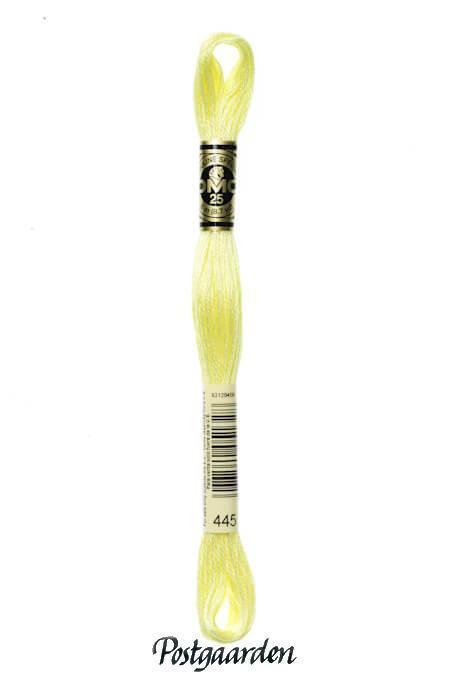 DMC Broderigarn 445 - Light Lemon
