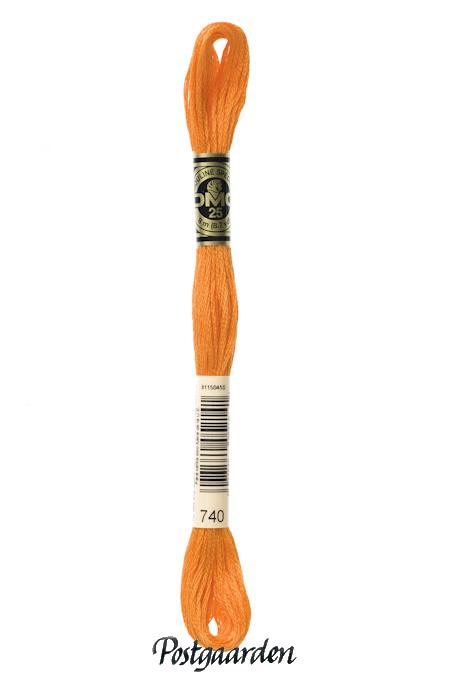 740 DMC broderigarn mouline - postgaarden.com