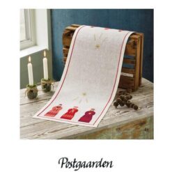 de tre visemænd rød broderikit permin - postgaarden.com