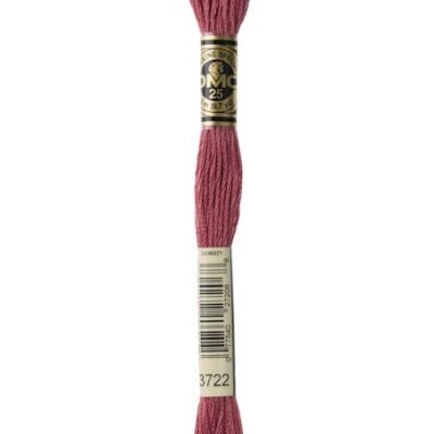 3722 DMC broderigarn mouline - postgaarden.com