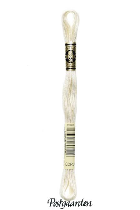 ecru DMC broderigarn mouline - postgaarden.com