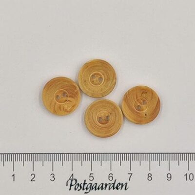 træ knap natur 20mm - postgaarden.com