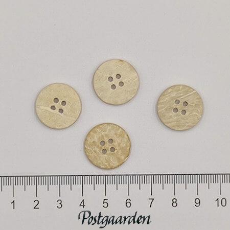kokos knap natur 20 mm - postgaarden.com