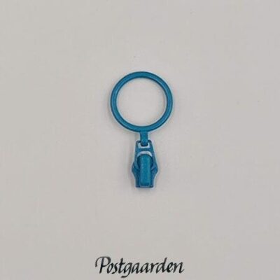 skyder med ring turkis 4mm - postgaarden.com