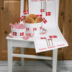 68-8387 tillykke løber broderi permin - postgaarden.com