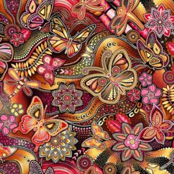 7935 sommerfugle patchworkstof - postgaarden.com