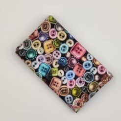 FQ7933 Antik knapper patchworkstof - postgaarden.com