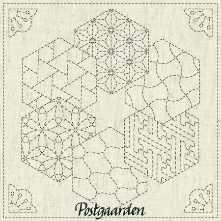 sashiko sampler - postgaarden.com
