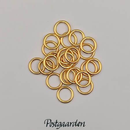 Messingringe til julekalender 24 styk - postgaarden.com