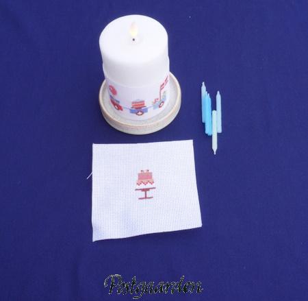 Fødselsdag 6 - Broderimønster - Billede 2
