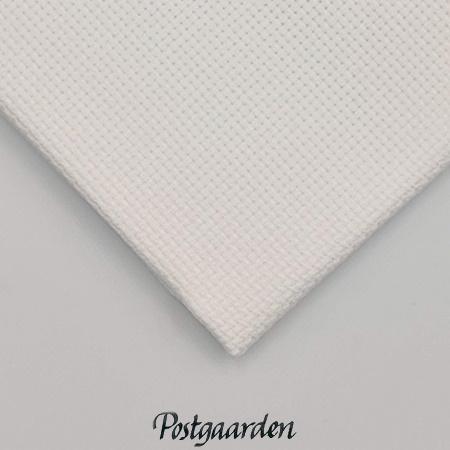57700P Aida hvid broderistof - postgaarden.com