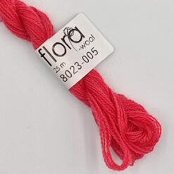 8023 flora wool fru zippe broderigarn - postgaarden.com