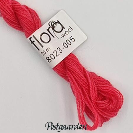 8023 flora wool fru zippe broderigarn - postgaarden.com