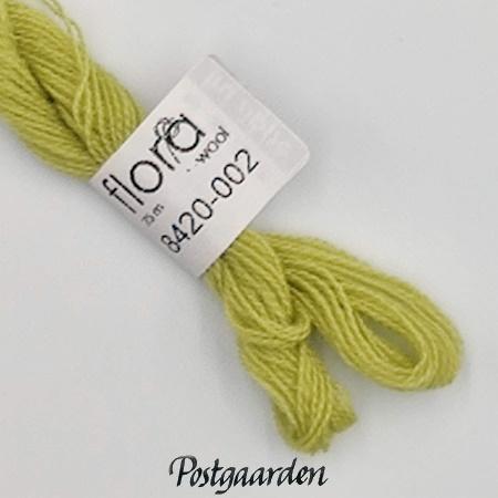 8420 flora wool fru zippe broderigarn - postgaarden.com