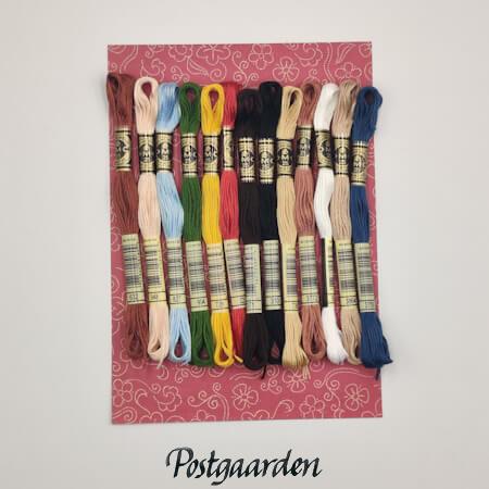 JBG01 jul broderigarn pakke - postgaarden.com