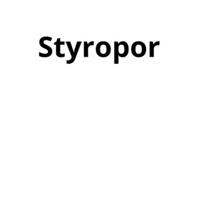 Styropor