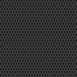 7947 sort med høsetråd patchworkstof - postgaarden.com