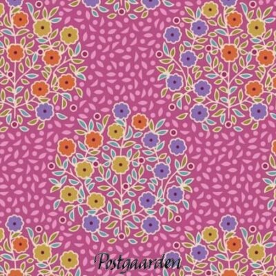7951 tilda pie in the sky confetti cerise patchworkstof - postgaarden.com