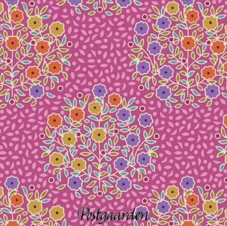 7951 tilda pie in the sky confetti cerise patchworkstof - postgaarden.com