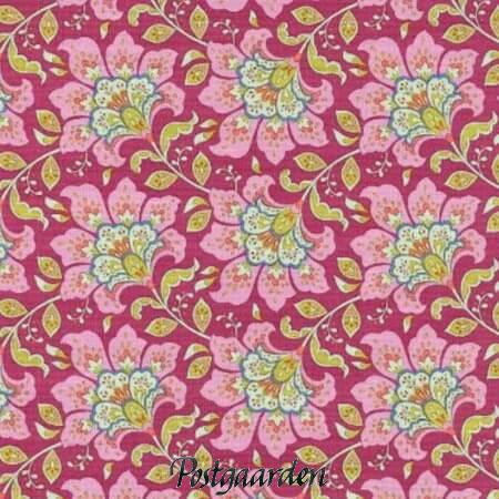 7953 tilda bloomsville flowermarket plum patchworkstof - postgaarden.com