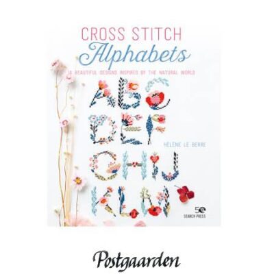 cross stitch alphabets bog broderi - postgaarden.com