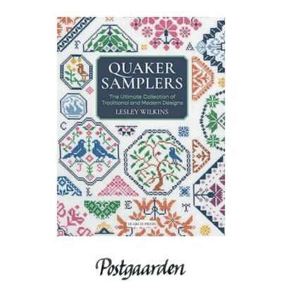 quaker samplers broderi - postgaarden.com