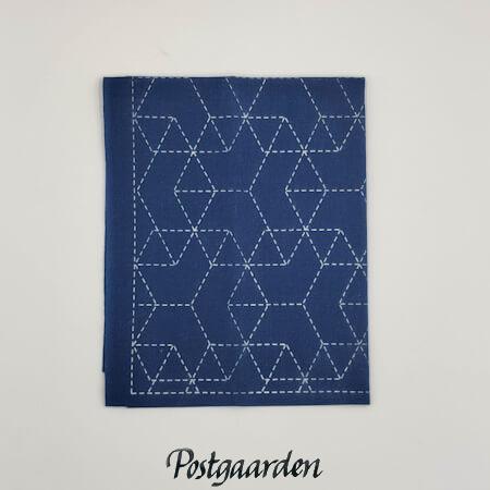 17026 sashiko sampler blå - postgaarden.com