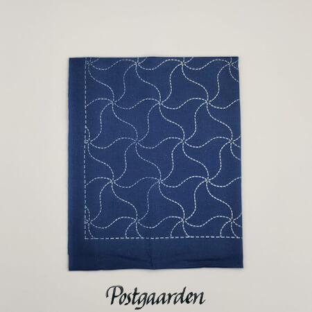 sashiko sampler blå - postgaarden.com