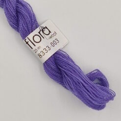 8333 flora wool fru zippe broderigarn - postgaarden.com