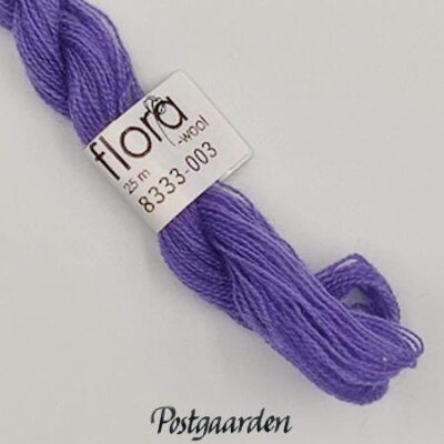 8333 flora wool fru zippe broderigarn - postgaarden.com
