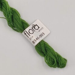 8346 flora wool fru zippe broderigarn - postgaarden.com
