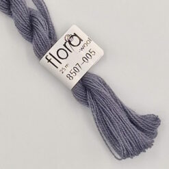 8507 flora wool fru zippe broderigarn - postgaarden.com