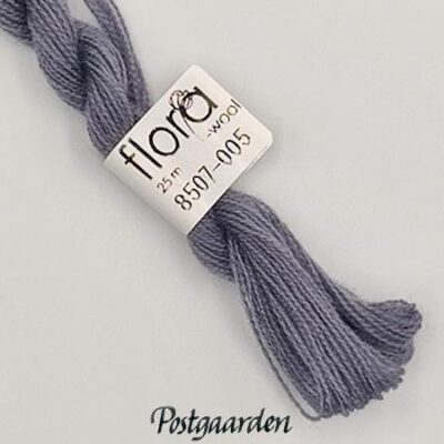 8507 flora wool fru zippe broderigarn - postgaarden.com