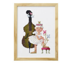 92-5548 Balletpigen permin broderi - postgaarden.com