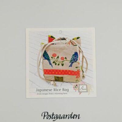 Japanese Rice bag patchwork mønster - postgaarden.com