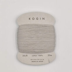 lysgrå kogin broderitråd - postgaarden.com