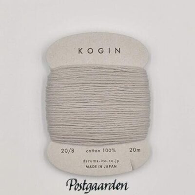 lysgrå kogin broderitråd - postgaarden.com