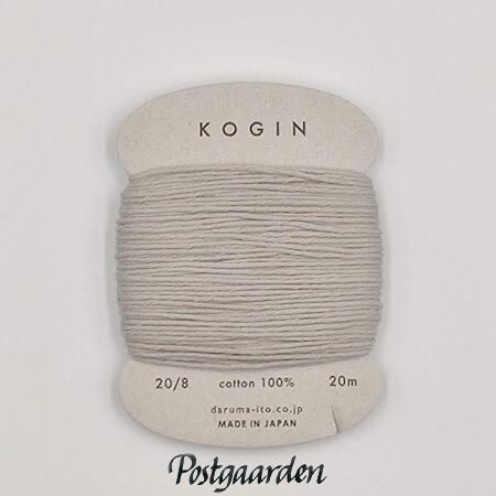 lysgrå kogin broderitråd - postgaarden.com