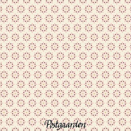 7966 Råhvid med krystaller patchworkstof - postgaarden.com