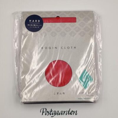 rød kogin hør broderistof - postgaarden.com