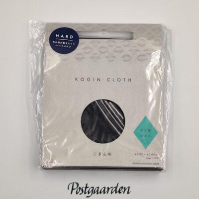 sort kogin hør broderistof - postgaarden.com