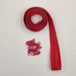 ENR-WM Watermelon pink lynlås med skydere - postgaarde.com