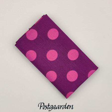 FQ7960 lilla med prikker tula pink patchworkstof - postgaarden.com