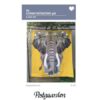 VC010 Elephant Abstractions quilt patchwork mønster - postgaarden.com
