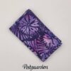 Lilla patchworkstof i Bali batik med blomster og blade – varenummer FQ7985