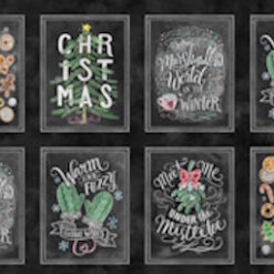 Jule panel patchworkstof - Varenummer 7983